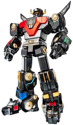 Threezero - Voltron - Black & Gold Edition Robo-DOU Figure - EE Exclusive