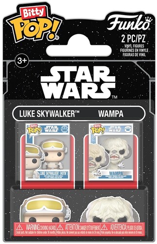 Funko Bitty POP: Star Wars Empire Strikes Back 2-Pack - Luke and Wampa