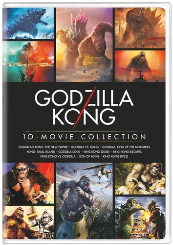 Godzilla/ Kong 10-Movie Collection
