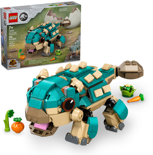 LEGO JURASSIC WORLD BABY BUMPY ANKYLOSAURUS