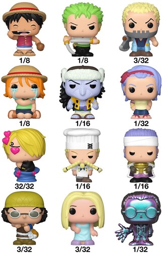Funko Bitty POP! Singles: One Piece (One Random Bitty POP! Per