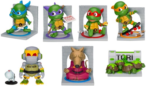 TEENAGE MUTANT NINJA TURTLE BLIND BOX SET 6CT