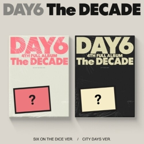 Day6 - Decade - Random Cover (Post) (Pcrd) (Phob) (Phot) vinyl record cover