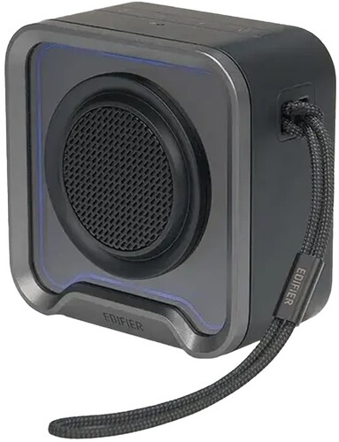 Edifier QS20 Bluetooth Portable Speaker - IP67 Waterproof - Ambient Light (Black)