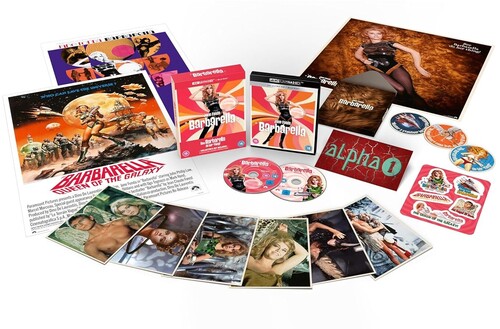Barbarella: Collector's Edition - All-Region UHD Boxset with Stickers, Poster & Art Cards [Import]