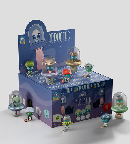Kaleidos Abducted: Series 1 Blind Box with 9-Piece PDQ
