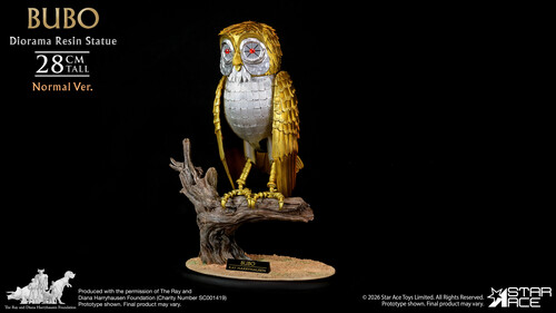 RAY HARRYHAUSEN BUBO NX DIORAMA RESIN STATUE