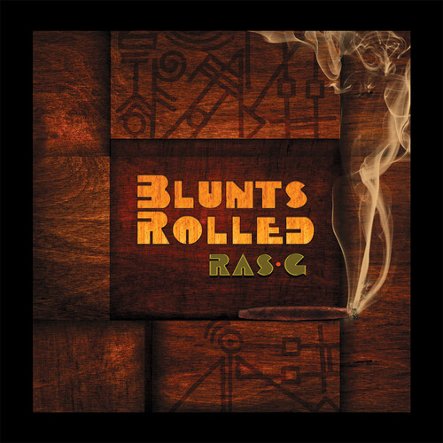 Ras_G - BLUNTS ROLLED vinyl record cover