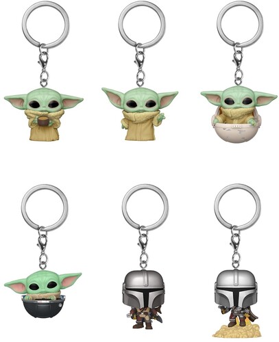 POP KEYCHAIN THE MANDALORIAN ONE RANDOM POP