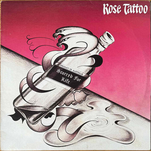 Rose Tattoo - Scarred for Life (red & White Swirled Vinyl/140g)