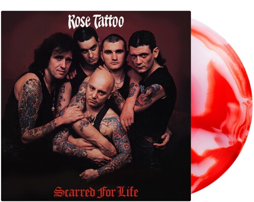 Scarred For Life - Limited 140-Gram Red & White Swirl Colored Vinyl [Import] , Rose Tattoo