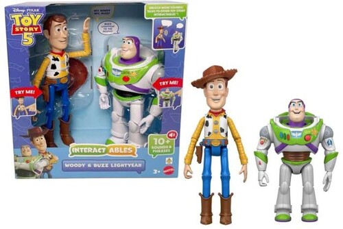 TOY STORY 5 11IN WOODY & BUZZ LIGHTYEAR 2 PACK