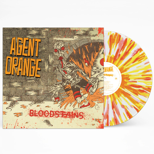 Agent Orange - Bloodstains vinyl record cover