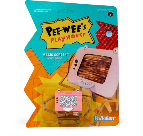 Pee Wee's Playhouse ReAction Figures - Magic Screen