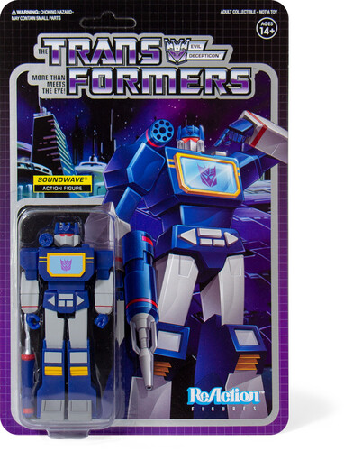 Transformers ReAction Figures Wave 1 - Soundwave