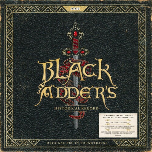 Blackadder's Historical Record: 40th Anniversary - Limited Boxset Includes Signed Tony Robinson Print & 12LP's on Gold Colored 140-Gram Vinyl [Import]