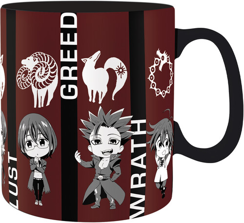 THE SEVEN DEADLY SINS S3 - CHIBI SINS MUG, 16 OZ.