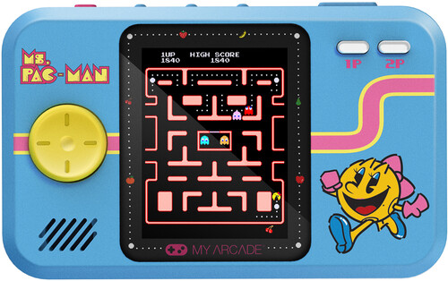 My Arcade Ms Pac-Man Pocket Player Pro Pink & Blue DGUNL-7010 - Best Buy