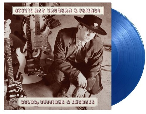 Stevie Vaughan  Ray & Friends - Solos Sessions & Encores (Blue) [Colored Vinyl] [Limited Edition] [180 Gram]