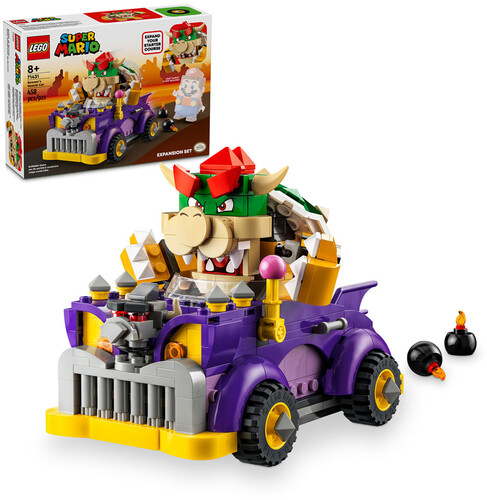 LEGO SUPER MARIO BOWSERS MUSCLE CAR EXPANSION SET