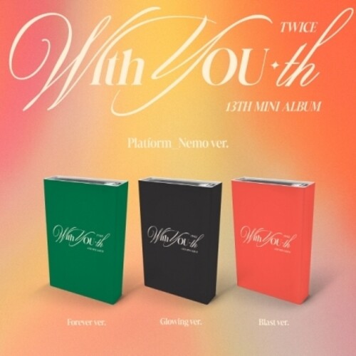 TWICE - With You-Th - Nemo QR Card Version - Random Cover - incl. 9pc Photocard Set, Lyric Paper + Special Photocard