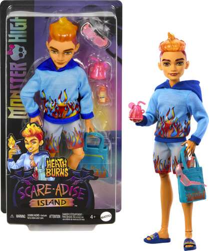 MONSTER HIGH SCAREADISE HEATH BURNS DOLL