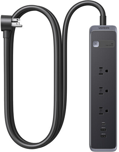 UGREEN - - 3-Outlet 30W Surge Protector