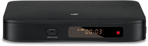 GPX DH122B Mini DVD/CD Player Progressive Scan 1089p (Black)