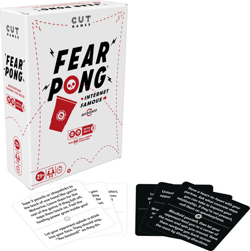 Hasbro Gaming - Fear Pong Adult Party Game