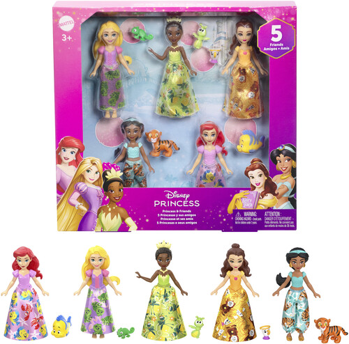 DISNEY PRINCESS 5 PACK FRIENDS