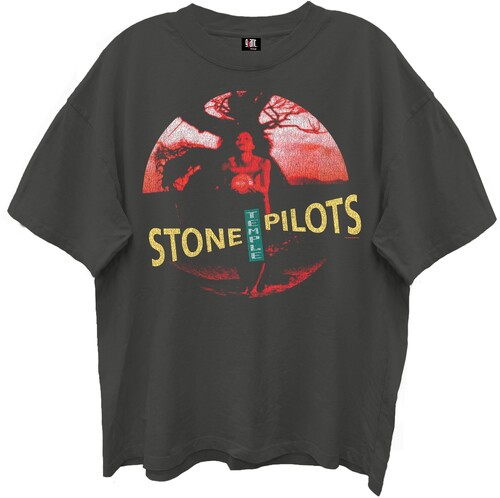 Stone Temple Pilots - Core Album Cover - Giant Vintage T-Shirt - Large Black TSGV101STPA3