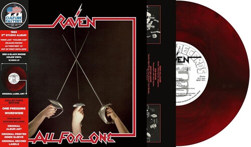 All For One - Red & Black Smoke Vinyl