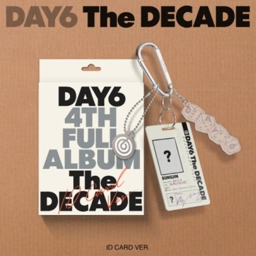 The Decade - ID Card Version - incl. Carabiner, Logo Keyring, Dice Keyring, Lyrics Photobook, 2 Photocards + Folding Poster