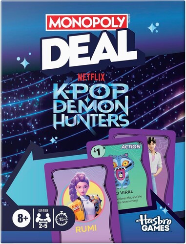 MONOPOLY DEAL KPOP DEMON HUNTERS
