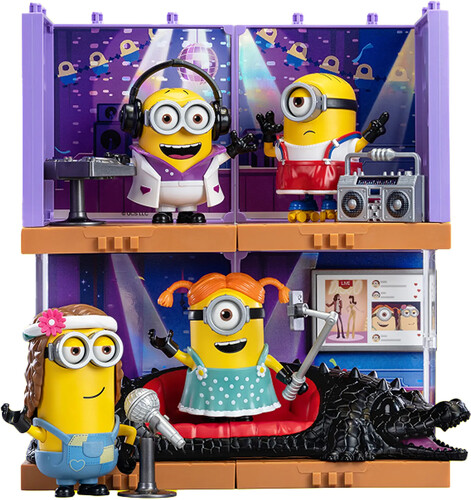 Blokees - Minions - PreCool Series - 02: Celebration Party Model Kit Display