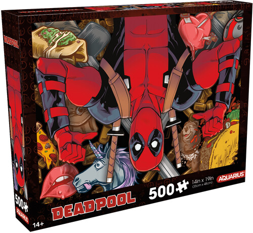 MARVEL DEADPOOL COLLAGE 500 PIECE JIGSAW PUZZLE