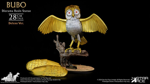 RAY HARRYHAUSEN BUBO DX DIORAMA RESIN STATUE
