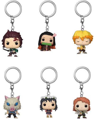 POP KEYCHAIN DEMON SLAYER S1 ONE RANDOM POP