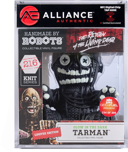 Handmade by Robots - The Return of the Living Dead - Tarman #216 (Limited Edition Glow in the Dark) - Alliance Authentic Encapsulated
