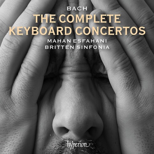 Bach / Mahan Esfahani / Britten Sinfonia - Bach: The Complete Keyboard Concertos (Uk) vinyl record cover