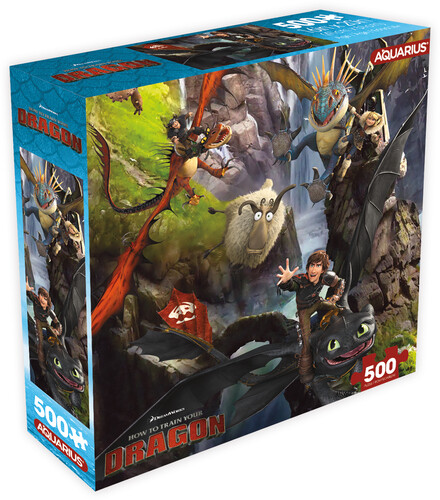 HOW TO TRAIN YOUR DRAGON 500 PIECE JIGSAW PUZZLE