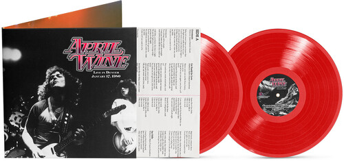 April Wine - Live in Denver 1980 (red Vinyl/2lp) vinyl record cover
