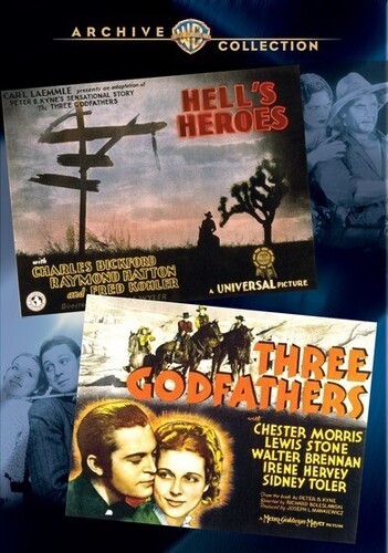 WAC DOUBLE FEATURES: HELLS HEROES/THREE GODFATHER