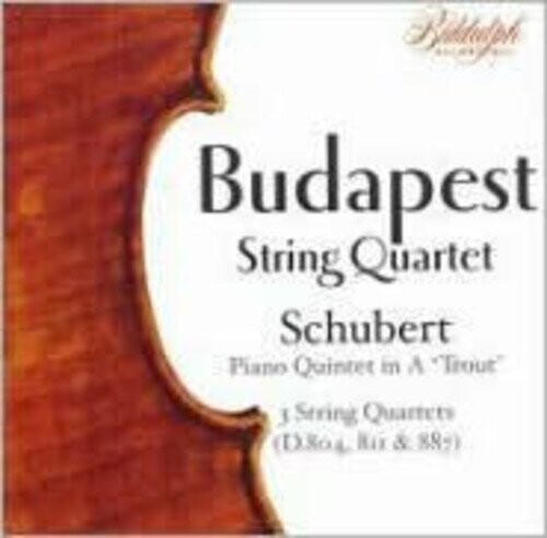 SCHUBERT/BRAHMS - Budapest String Quartet: Schub