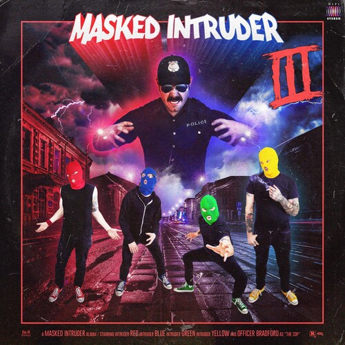 Masked Intruder - III [Indie Exclusive Limited Edition Clear with Blue/Red/Green/Yellow Splatter LP]