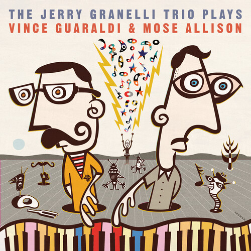 Jerry Granelli - The Jerry Granelli Trio Plays The Music Of Vince Guaraldi & Mose Allison vinyl record cover