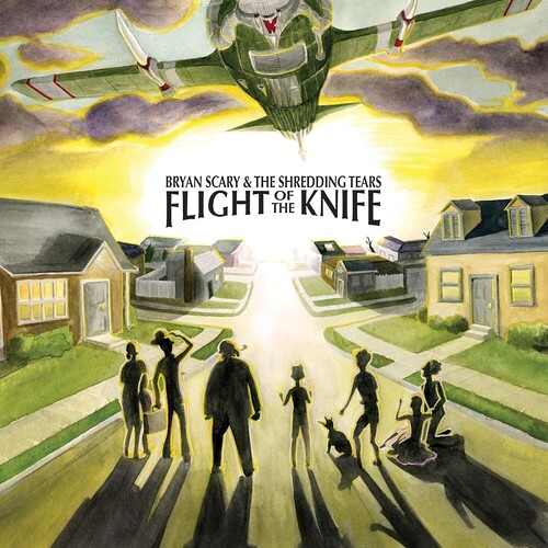 Bryan Scary & The Shredding Tears - Flight Of The Knife vinyl record cover