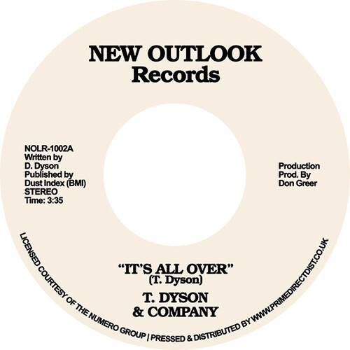 T. Dyson & Company - It's All Over vinyl record cover