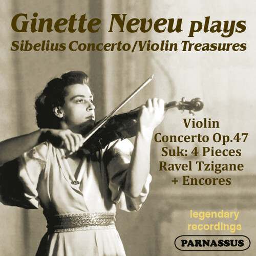 Sibelius Violin Concerto; Suk 4 Pieces & Encores