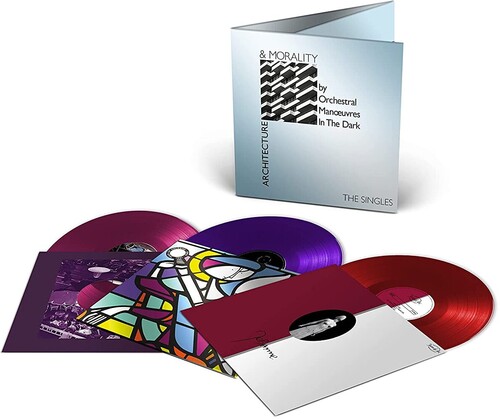 Architecture & Morality - The Singles [Magenta/ Purple/ Red 3 12&quot; LPs]